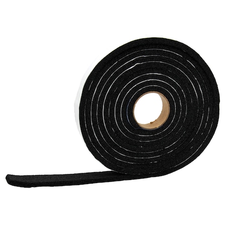 AP Products 018-516150 Black Weather Stripping Tape - 5/16 X 1 X 50'